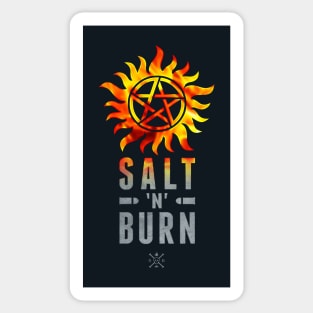 Salt 'n' Burn Sticker